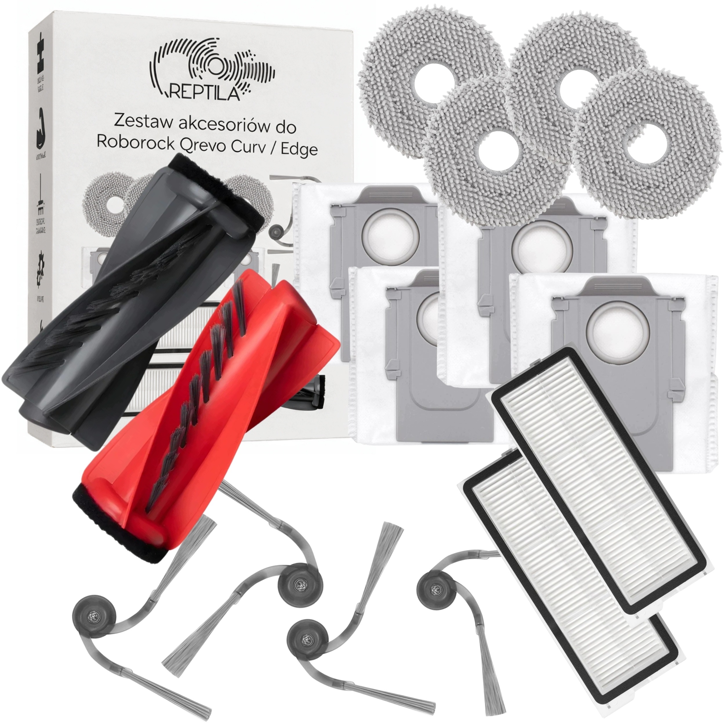 Zestaw akcesoriów do Roborock Qrevo Curv Edge 5AE 5V1 S5V 5A1