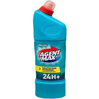 

Płyn Do Wc Agent Max Morski Niebieski 1L