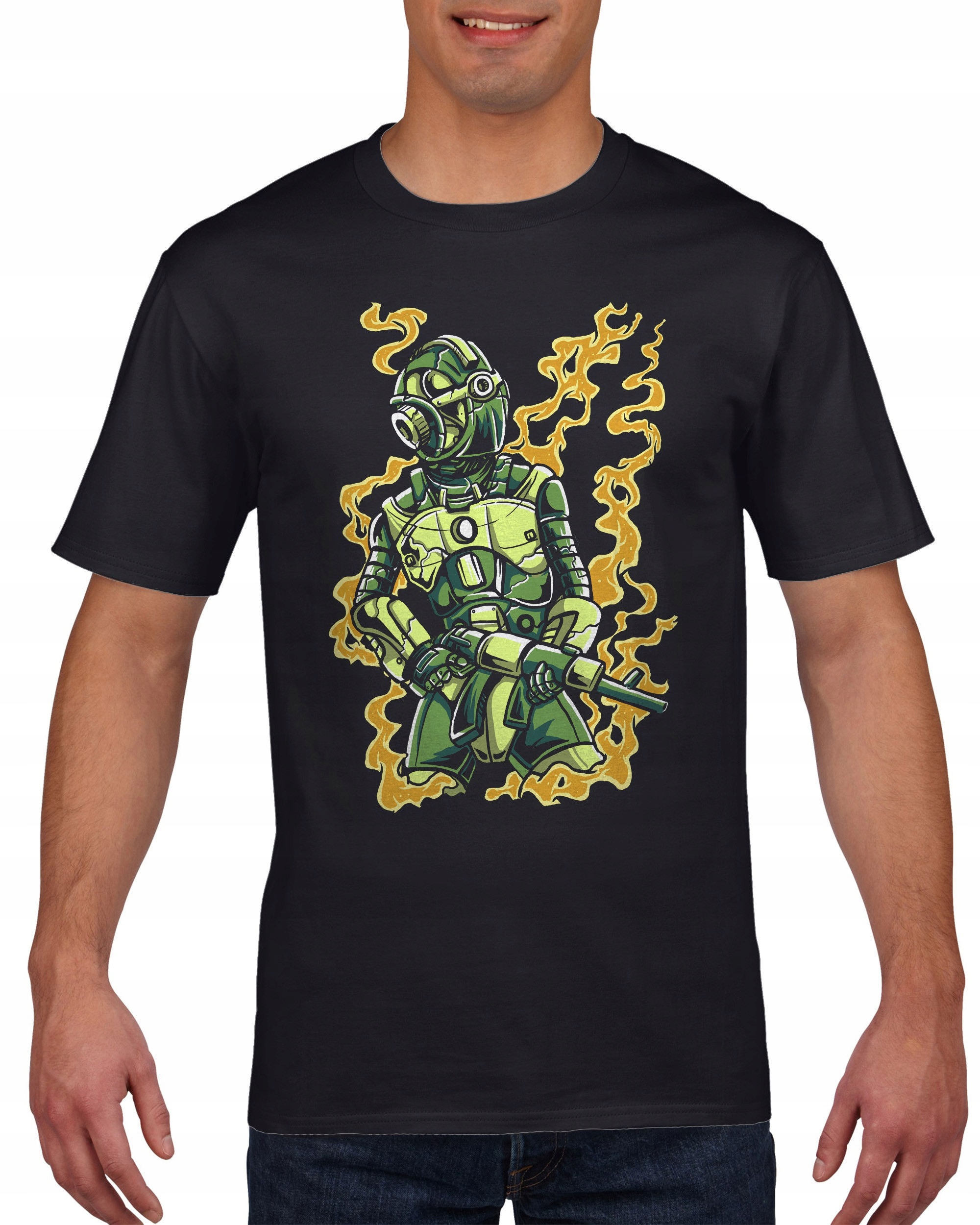 

Koszulka męska Robot Soldier Zolnierz c M