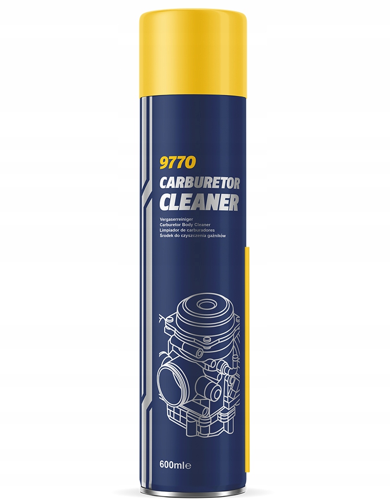 Środek Spray do czyszczenia gaźników Mannol Carbureator Cleaner 600 ml