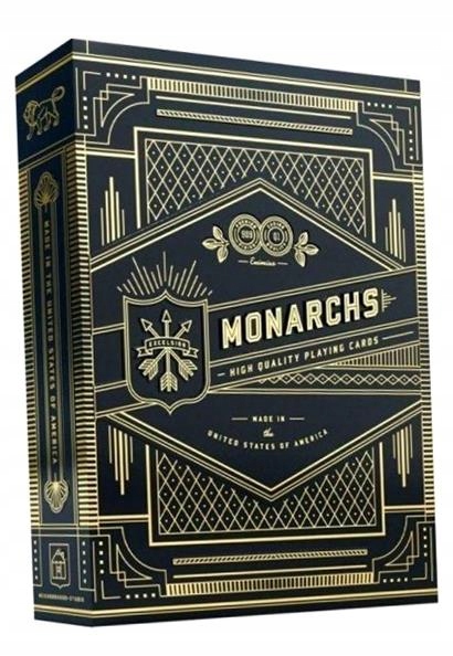 Karty Blue Monarchs Bicycle