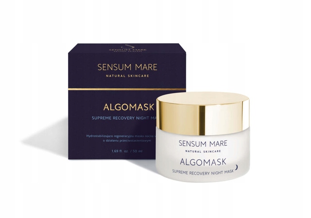 Sensum Mare Algomask, 50 ml – regenerační noční maska v krému