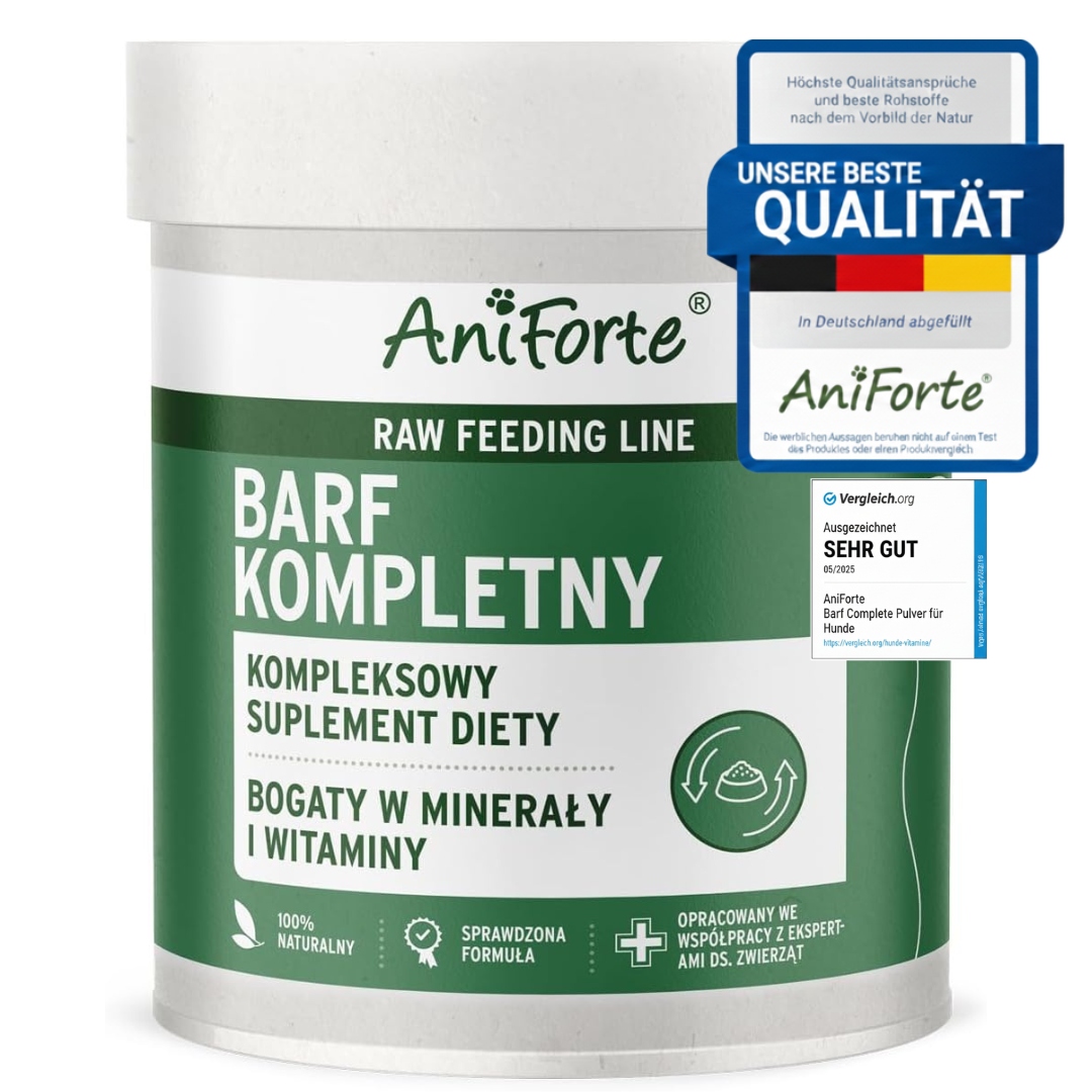 AniForte Barf Complete pro psy 500g – Přírodní doplněk stravy pro Barf krmení