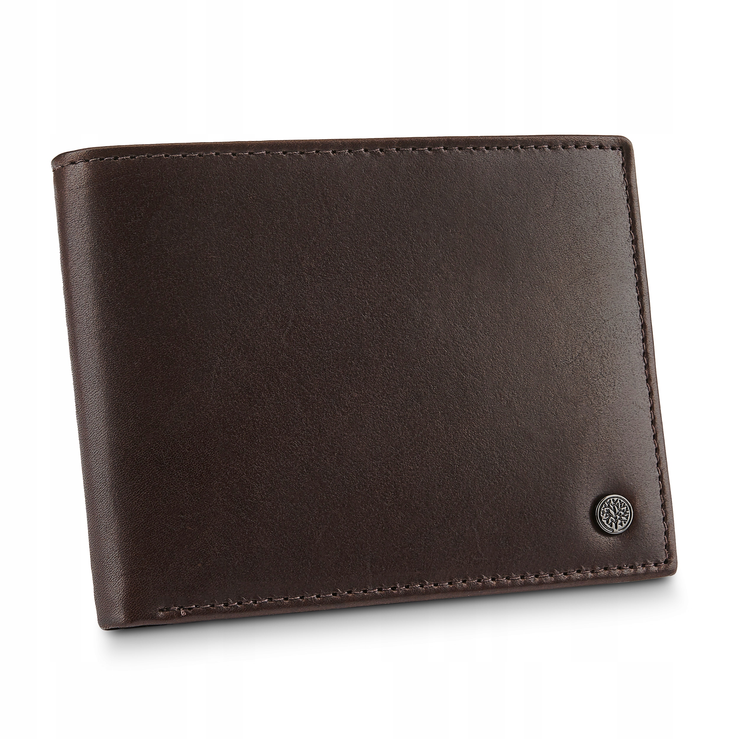 

Betlewski Portfel skórzany męski slim mały skóra