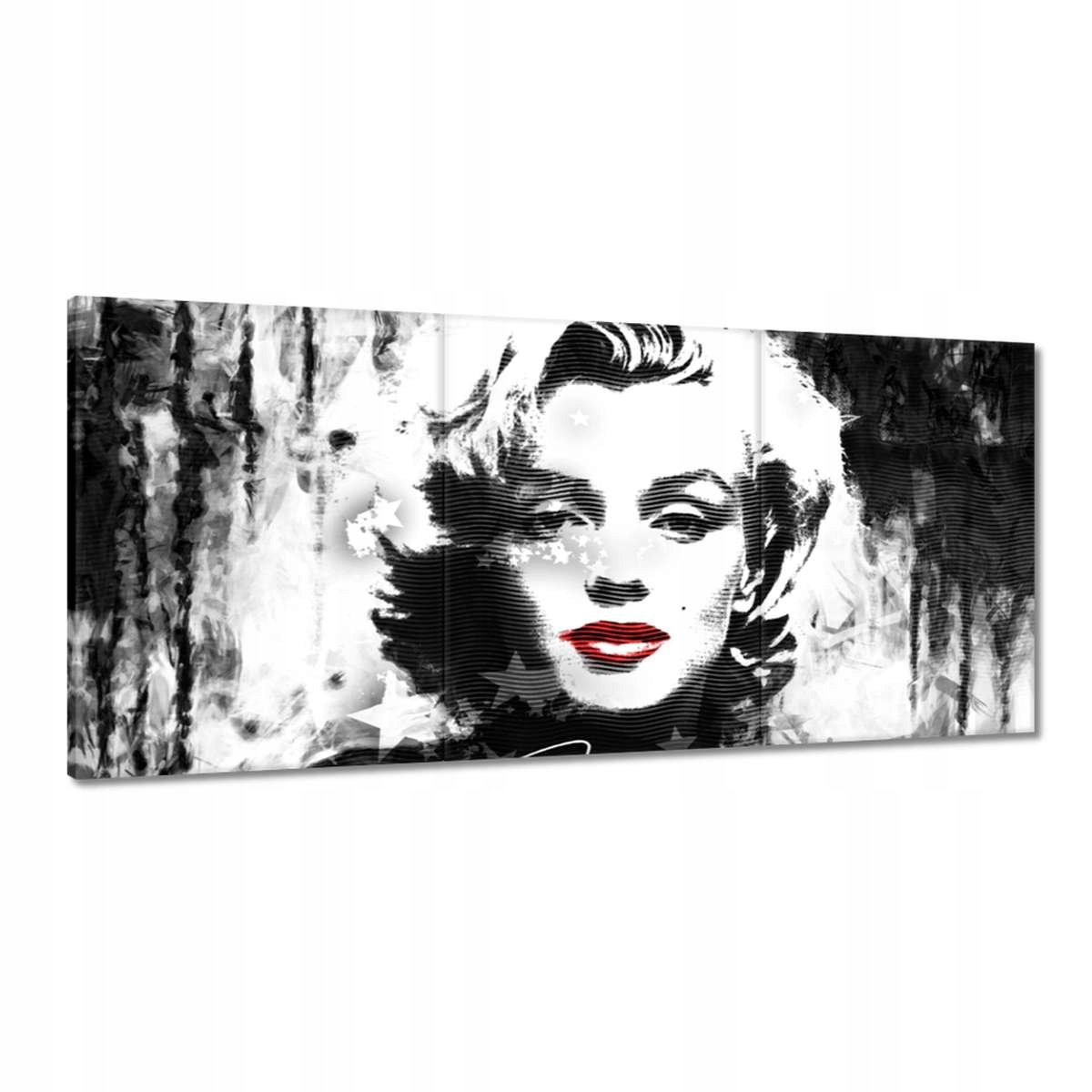 Obrazy 210x100 Marilyn Monroe Ústa Wargi