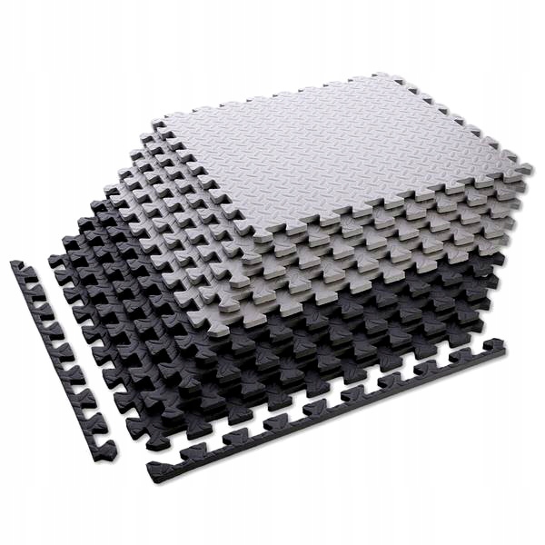 MATA GUMOWA PUZZLE SLICE CROSSFIT SIŁOWNIA 9 EL