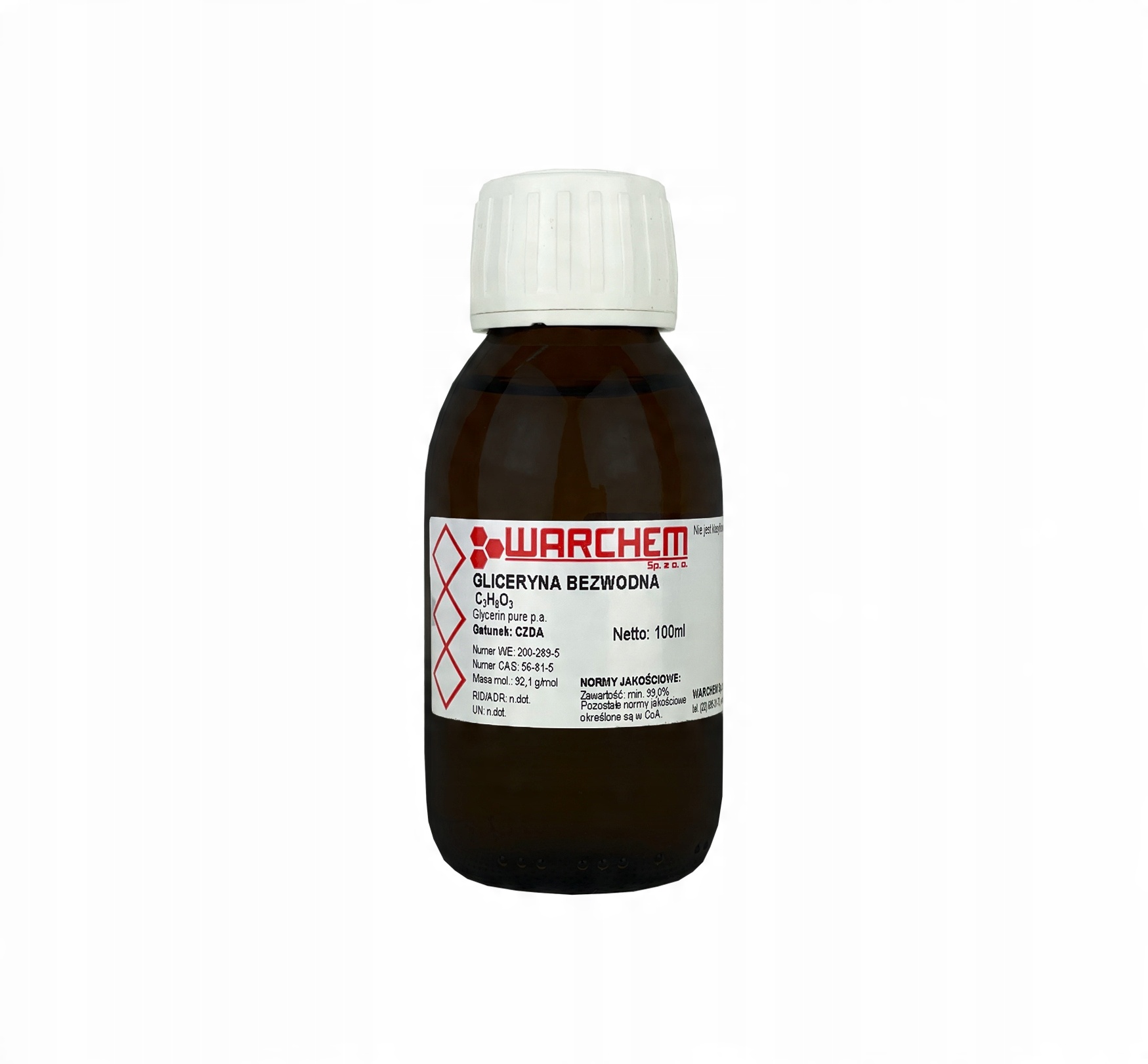 

Gliceryna Roślinna Czda 100ml