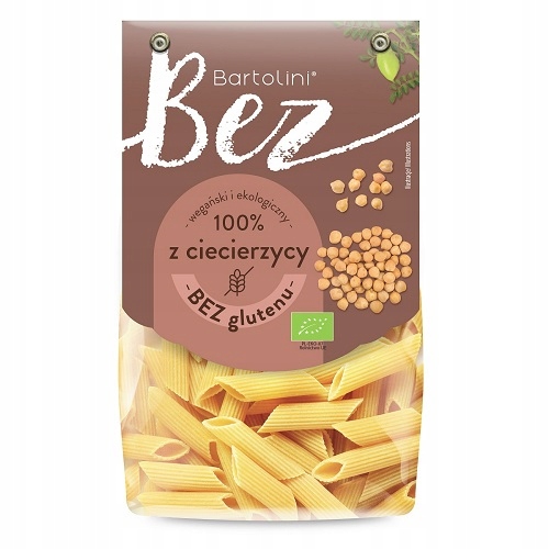 Levně 3x Těstoviny z cizrny Penne Bio Bezlepkové 250 g Bartolini