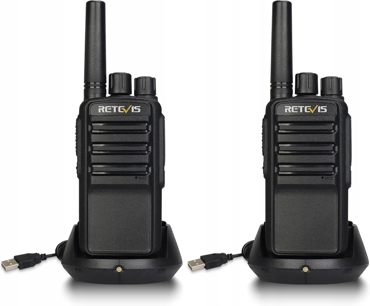 Vysílačka Radiotelefon Vysílačka Retevis Č.610 Sada 2KS Vox Ai