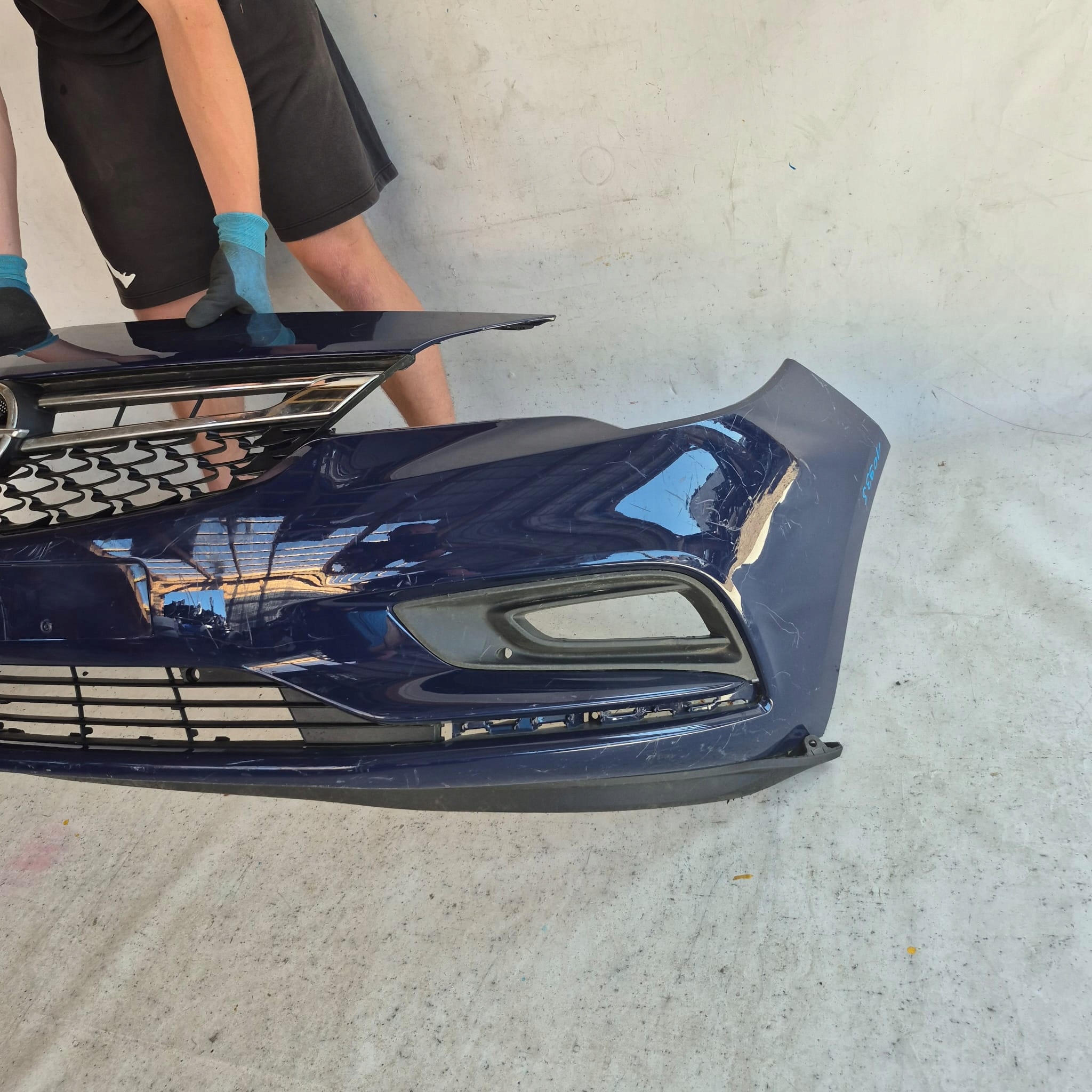 OPEL ASTRA K V 15-19 bumper front front PDC