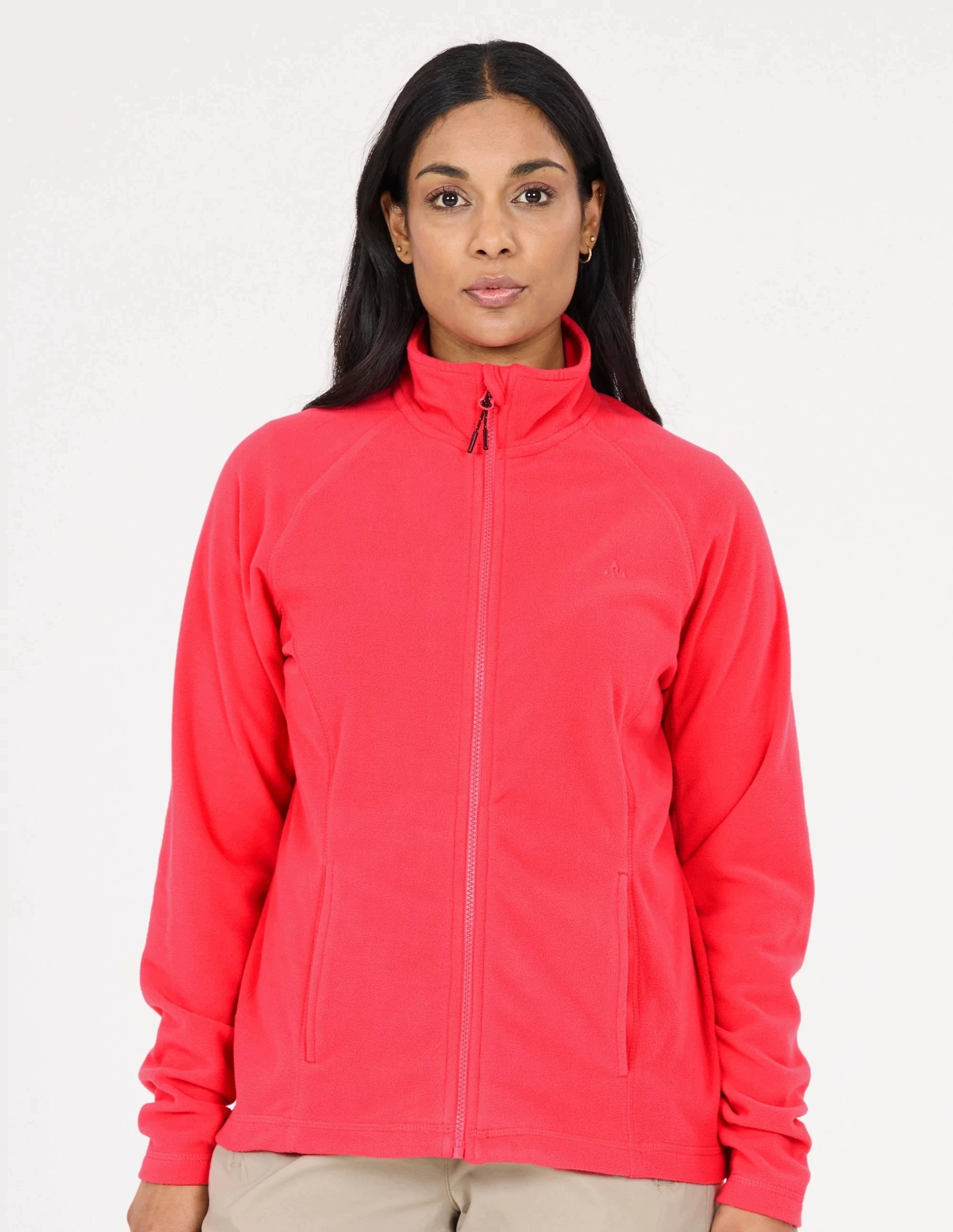 Bluza polarowa damska Whistler Romark z poliestru z recyklingu Czerwony 38