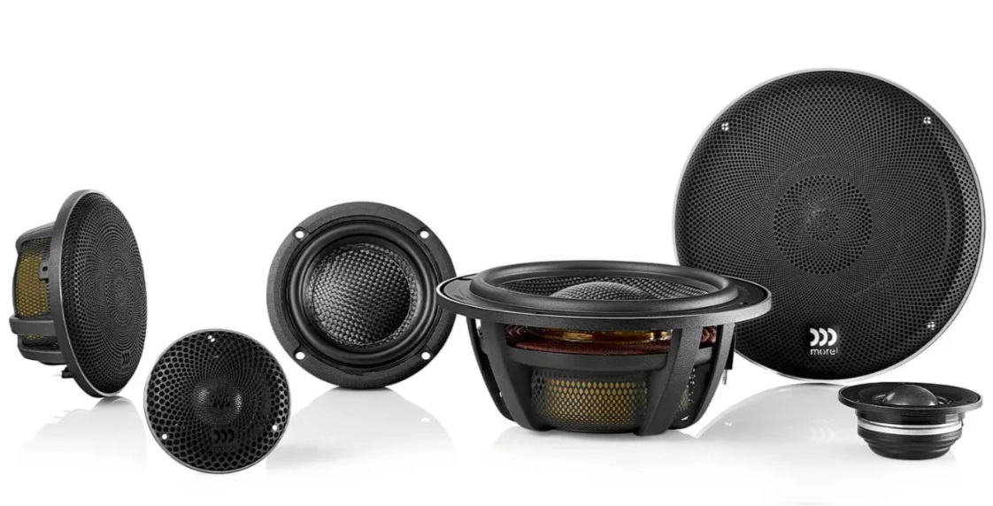 Automobilové reproduktory 165 mm oddělená sada 3-pásmový audio systém Pro
