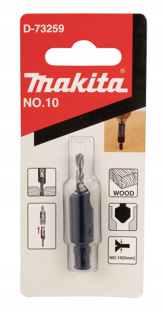 

Pogłębiacz Stożkowy Do Drewna 3,2mm D-73259 Makita
