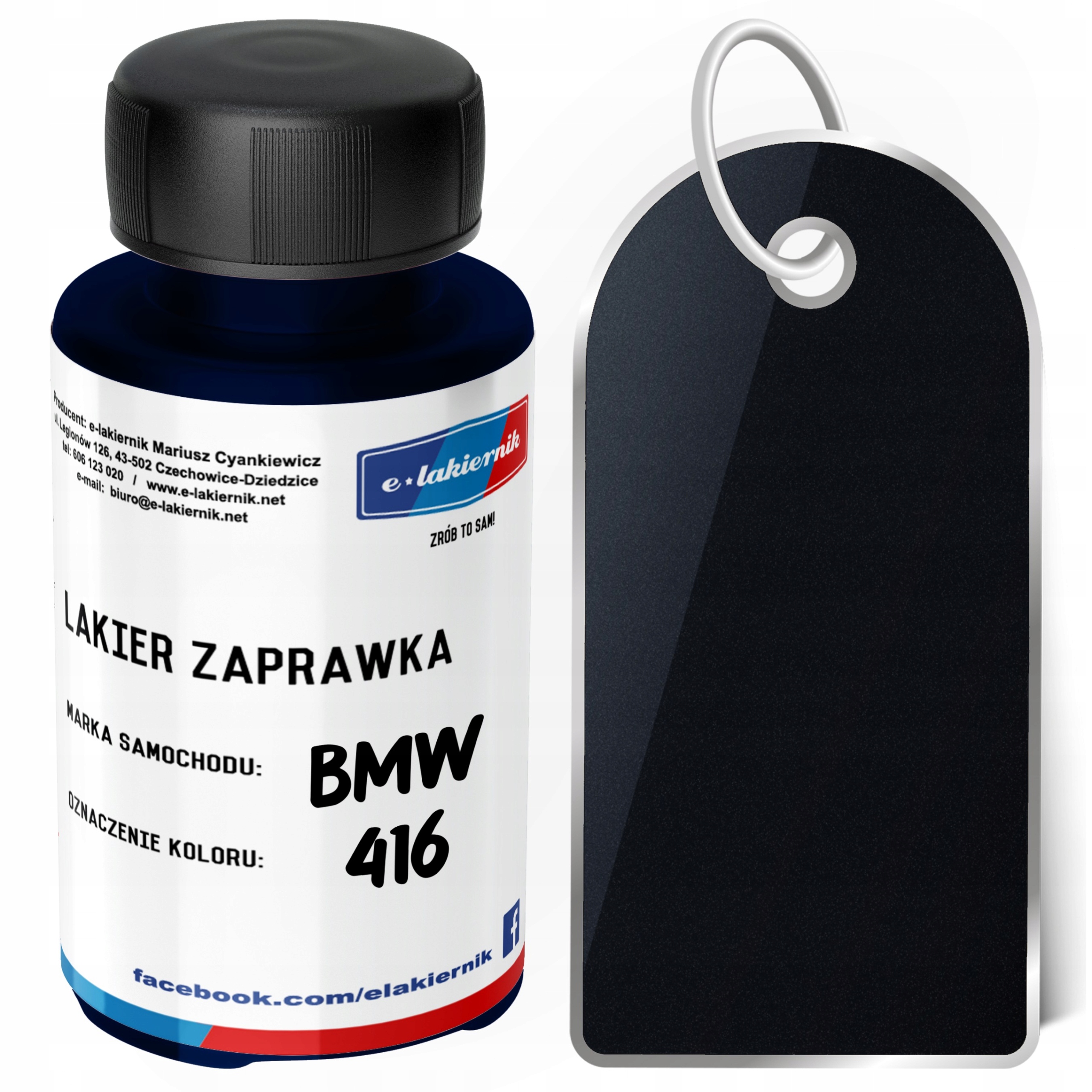 

Lakier Zaprawka Pędzelek Rys Bmw 416 Carbonschwarz