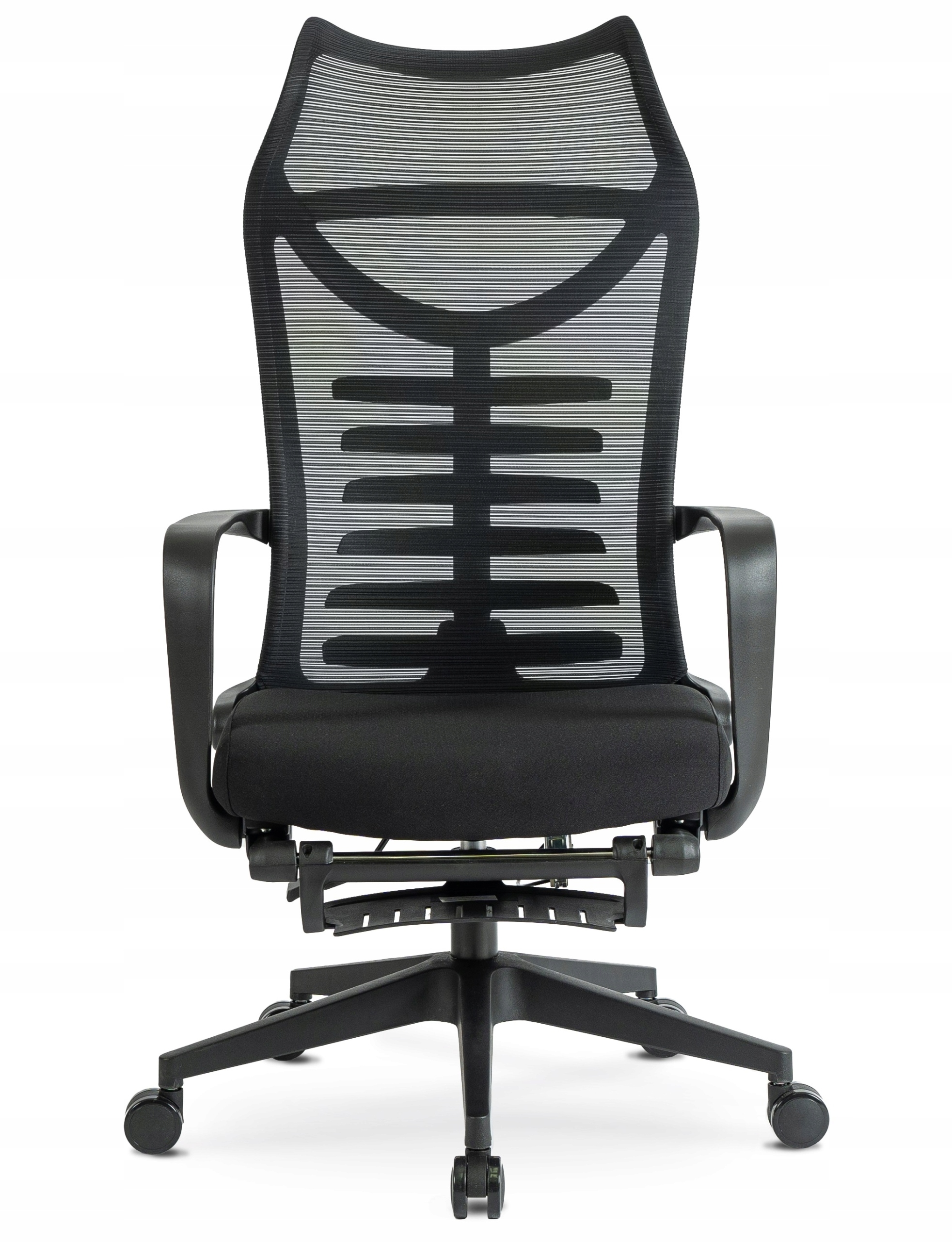 Černá Kancelářská židle Otočná ergonomická kancelářská židle Acton