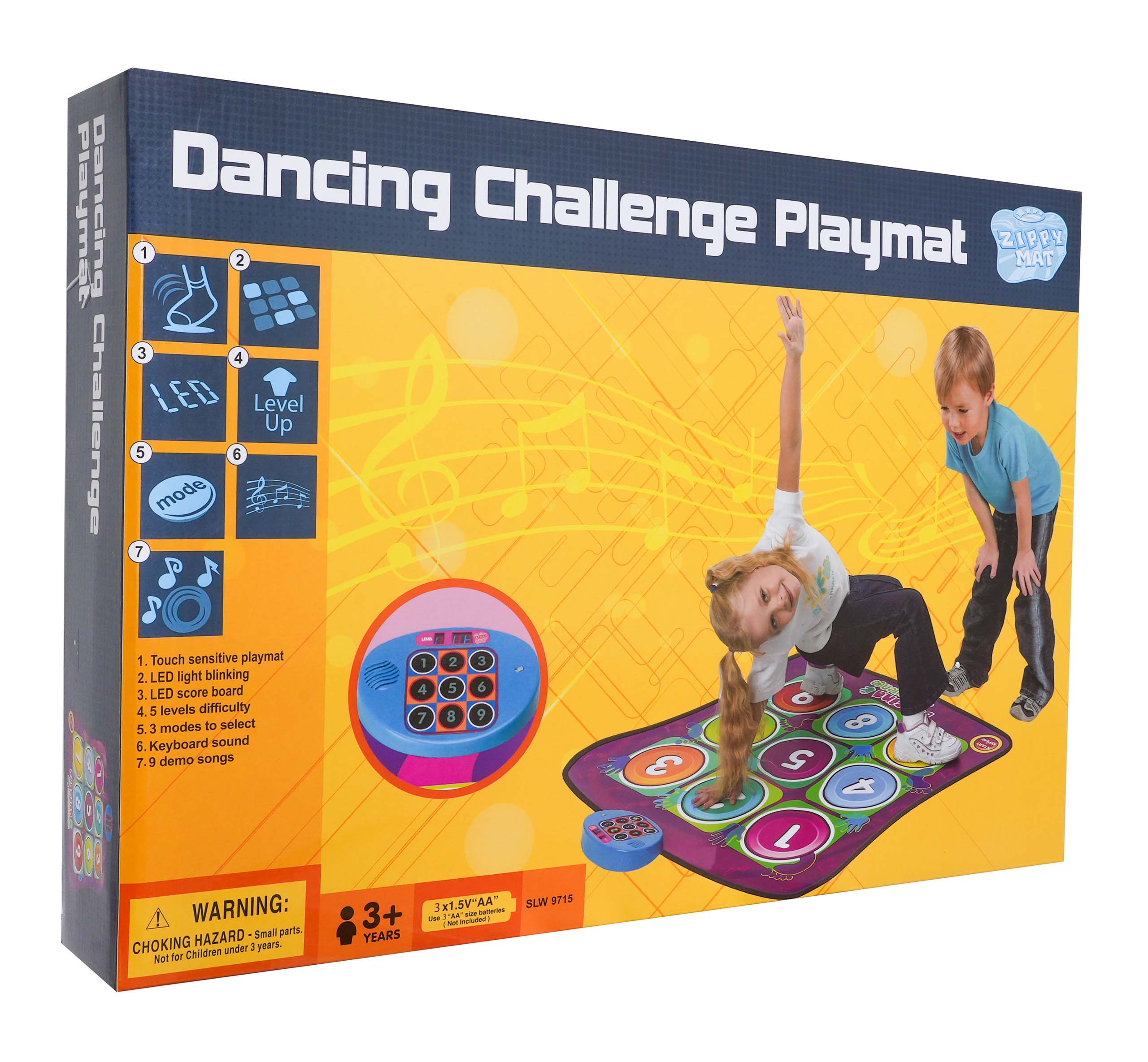 MATA DO TAŃCZENIA dla dzieci INTERAKTYWNA GRA EAN (GTIN) 5903864909968