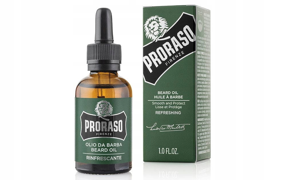 Olejek do brody PRORASO Refreshing EUKALIPTUS 30ml Pojemność 30 ml