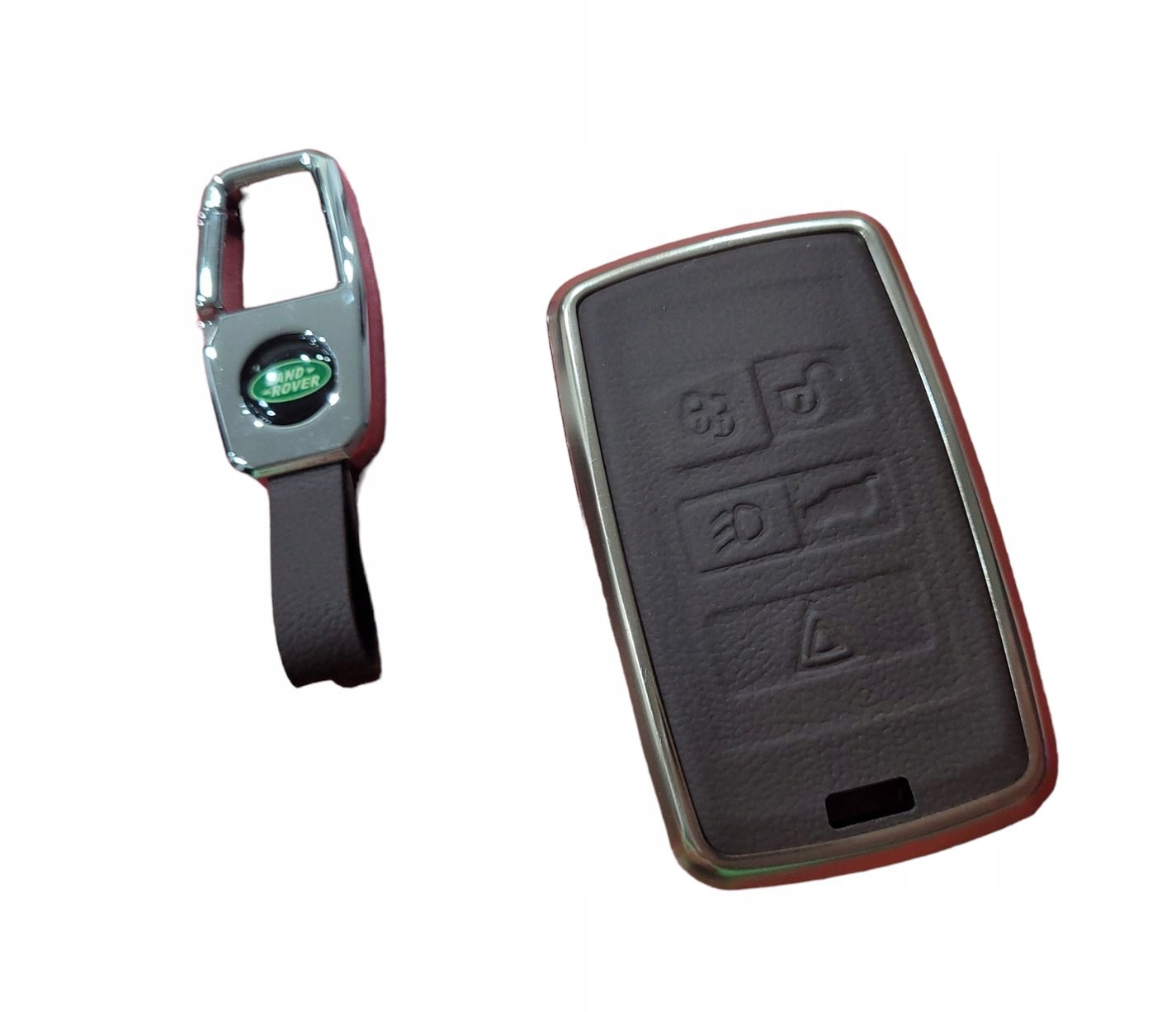 Чохол для ключа автомобіля для Land Rover колір коричневий