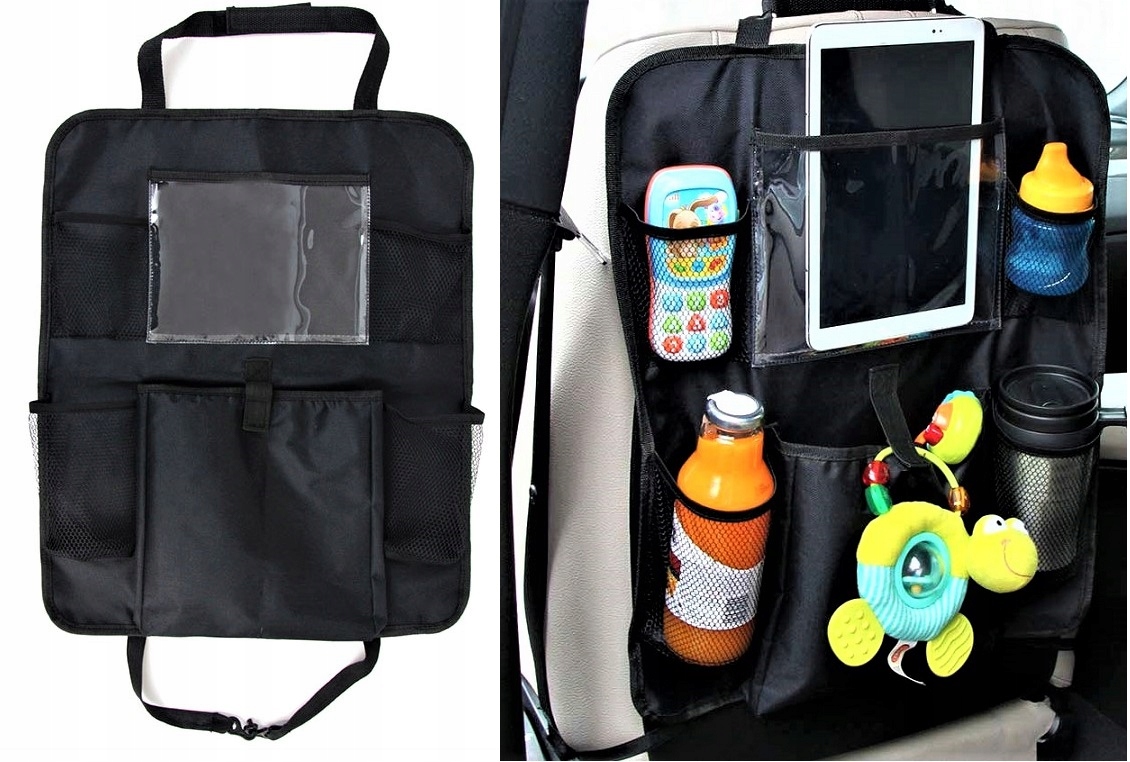 ORGANIZER OSŁONA NA TYL FOTELA MULTIPOCKET POKROWIEC NA OPARCIE