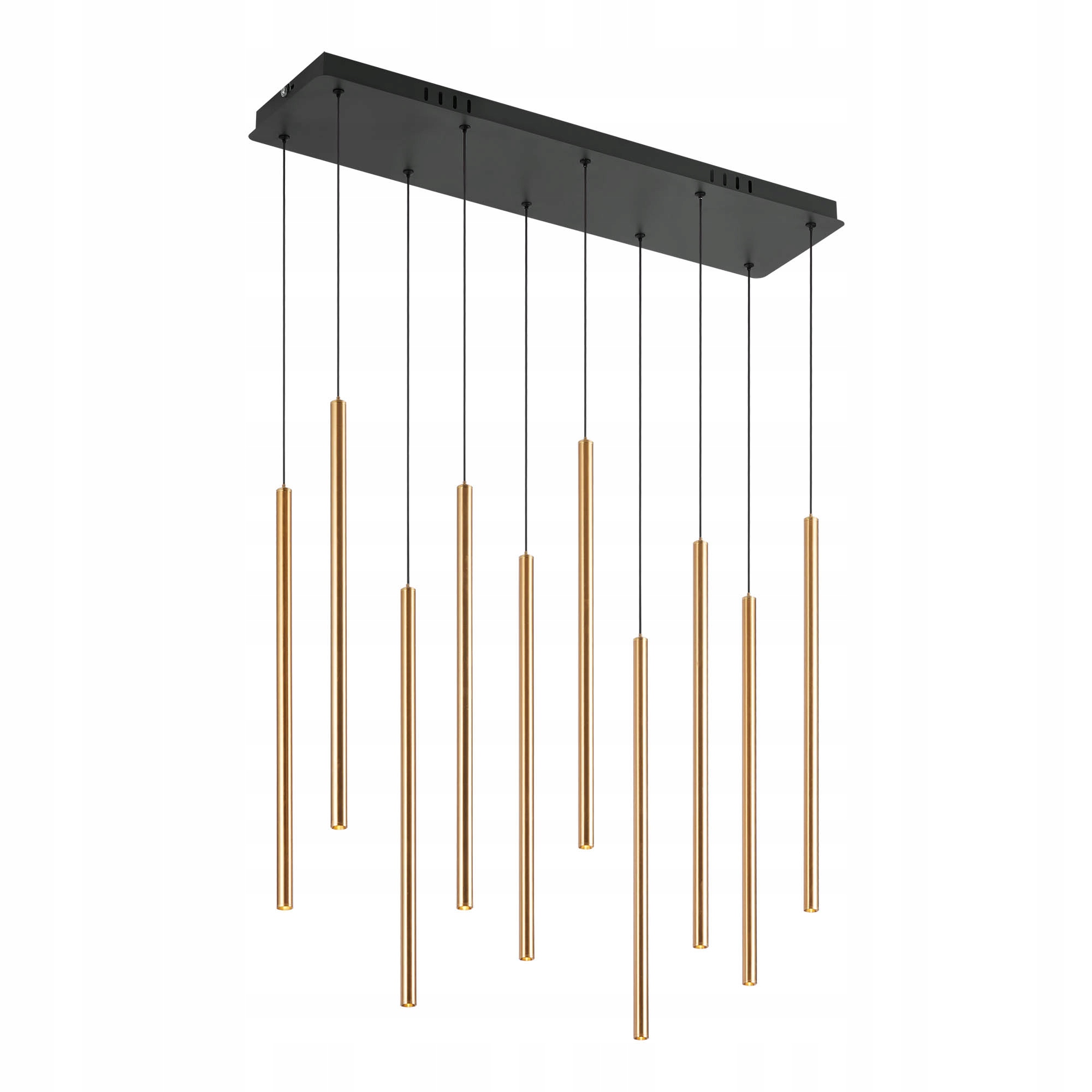 Lampa wisząca Led długa nad stół rurki Nano Slim nowoczesna do jadalni tuby