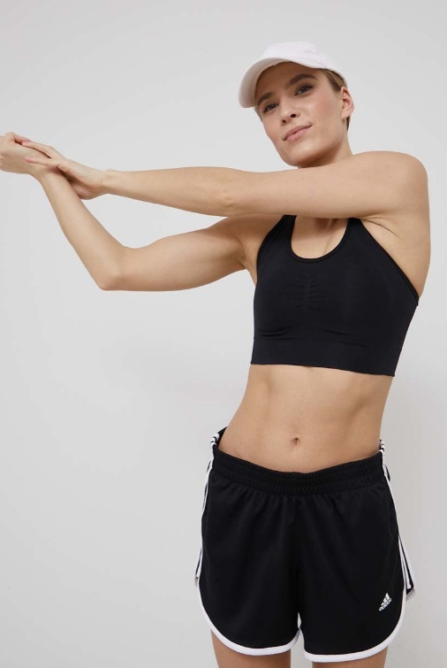 Adidas Czarny Top Sportowy Logo H64683 UH3 B20__L