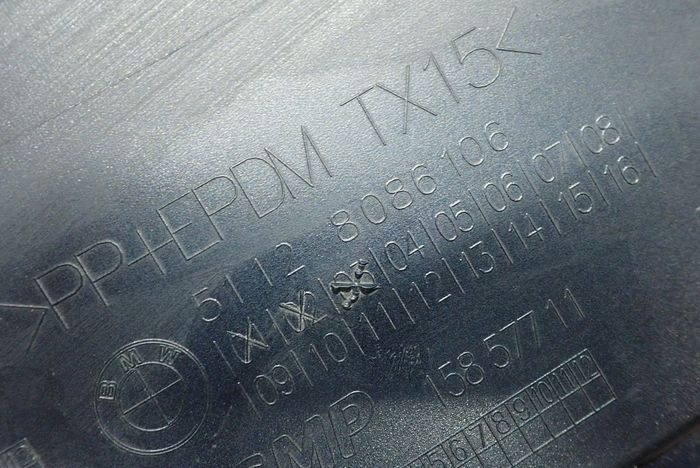 BMW G81 3 m-packet KOMBI 22- bumper rear rear part