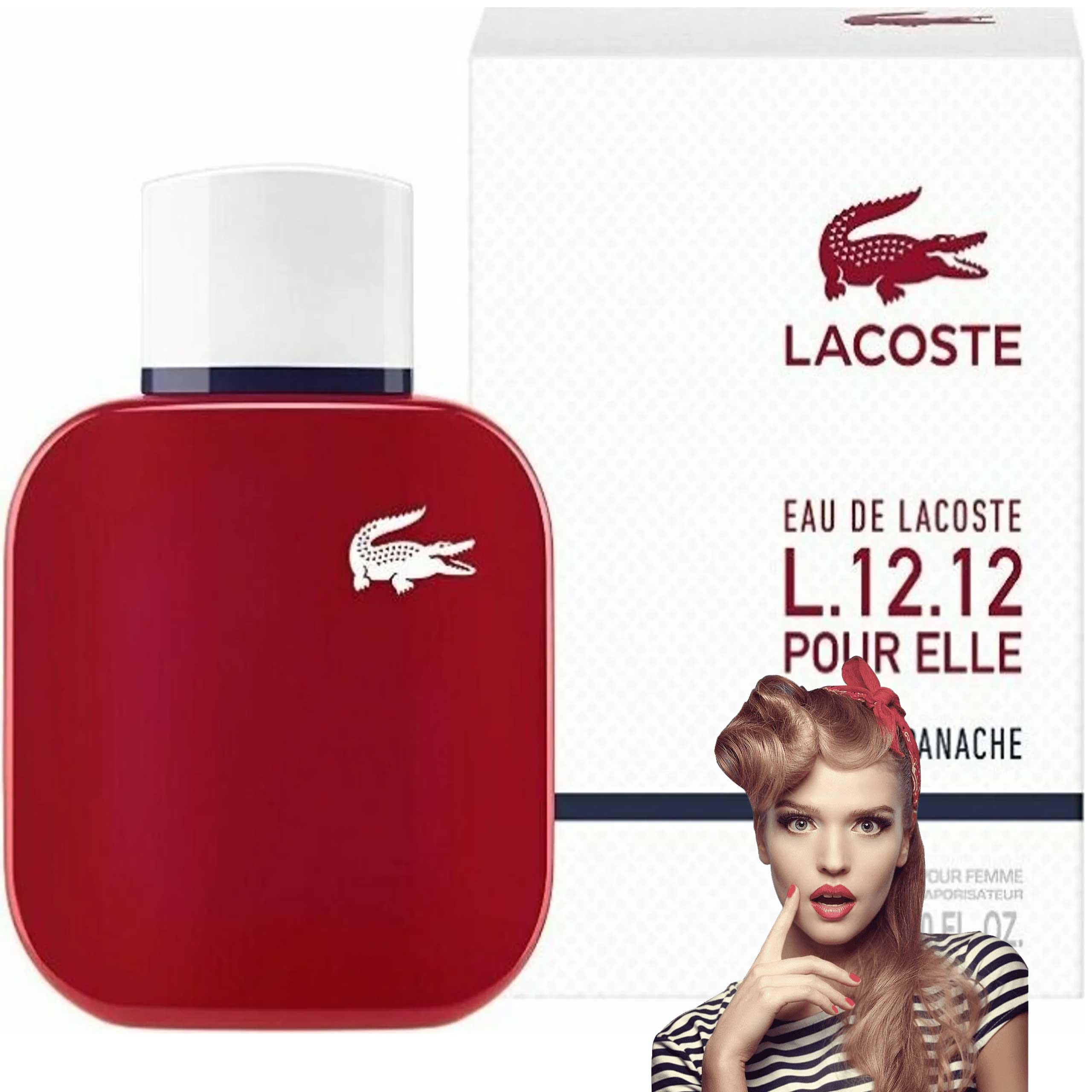 Woda Toaletowa Dla Kobiet Lacoste L12.12 Pour Elle French Panache 30ML
