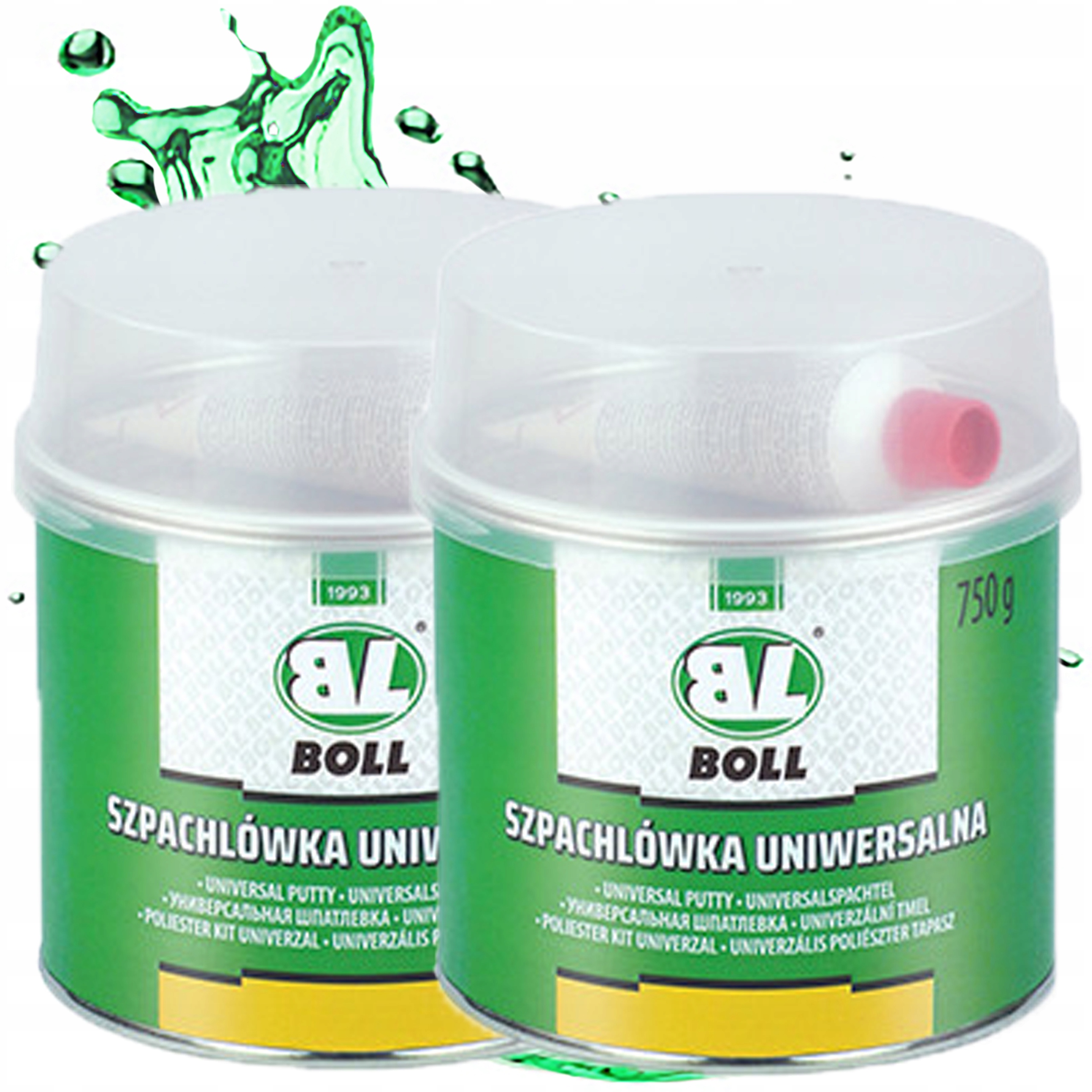 Szpachlówka Szpachla Uniwersalna Boll Elastyczna Łatwa Do Szlifowan 750g x2