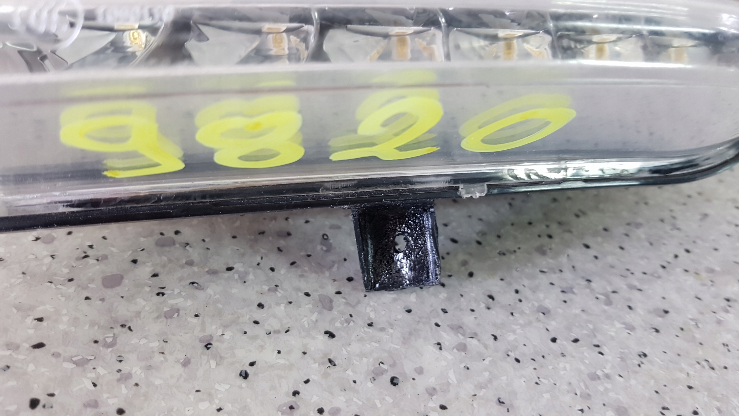 RENAULT SCENIC III links LED DRL Nebelscheinwerfer 9820