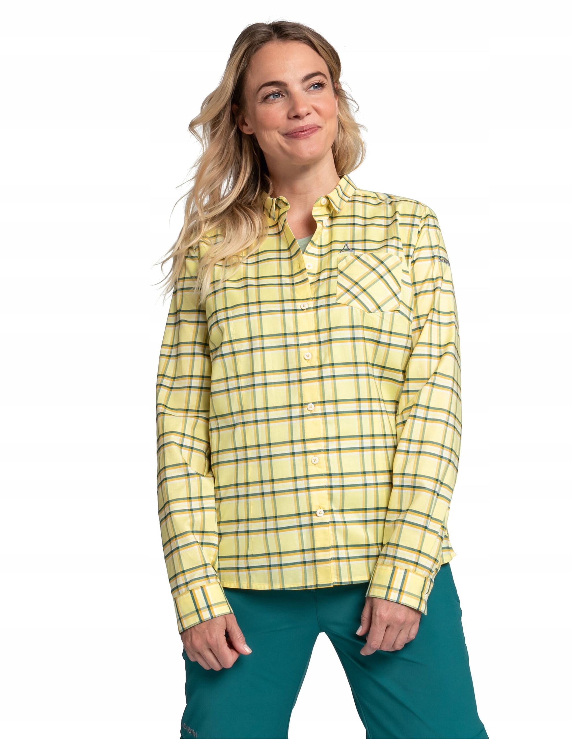 Dámská treková košile Schöffel Elmoos Lg Žlutá 36
