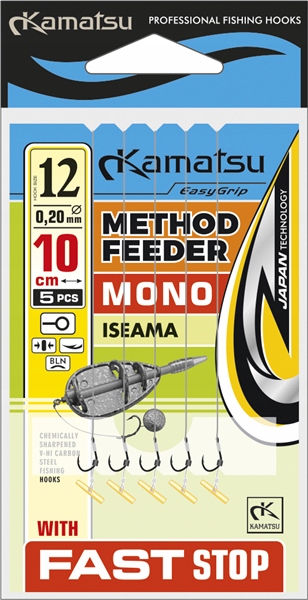 Przypon Method Feeder Mono Iseama 6 BLNO/10cm/0,30