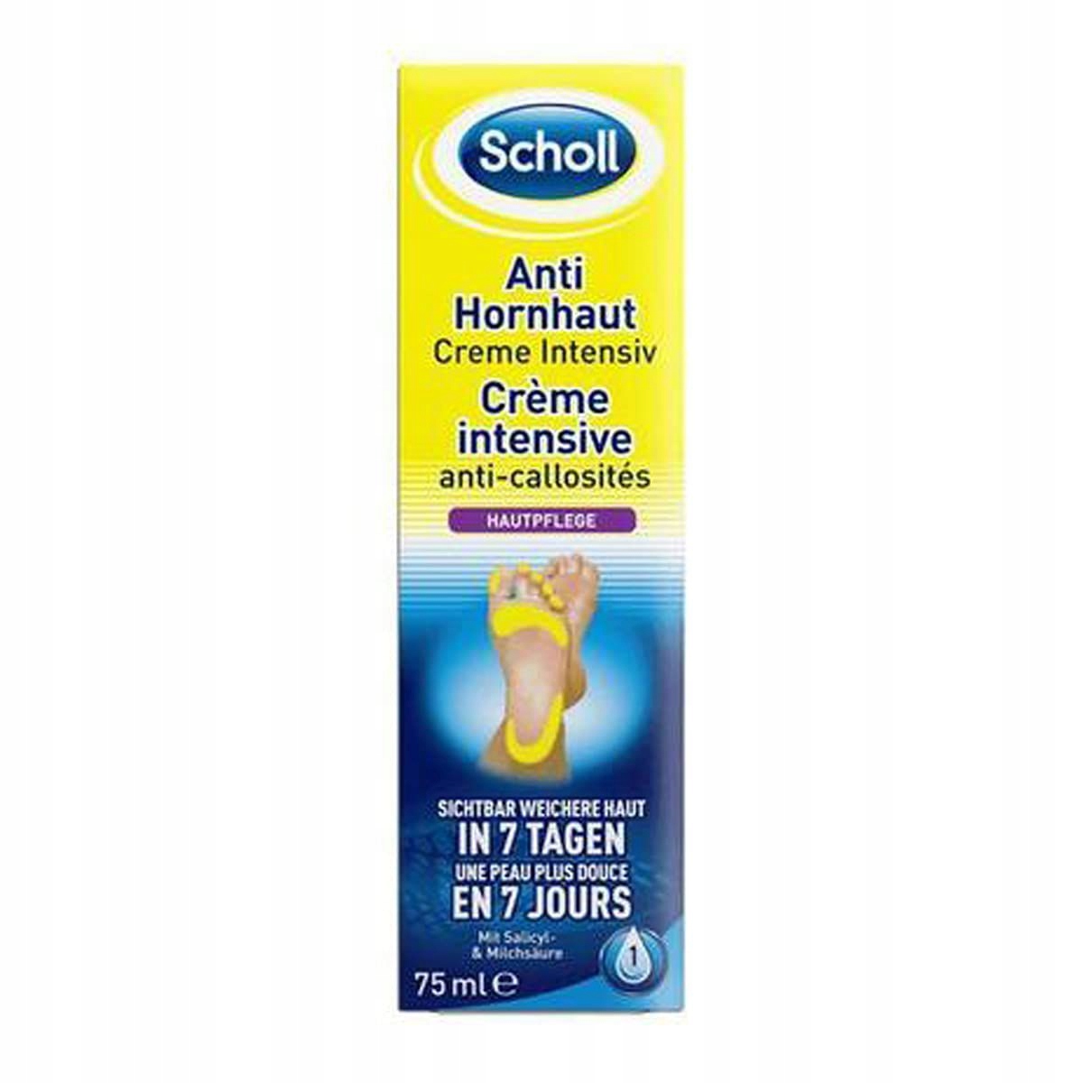 Scholl Krém Pro Změkčení Ztvrdlé Kůže Na Nohou (změkčující Krém) 75 ML