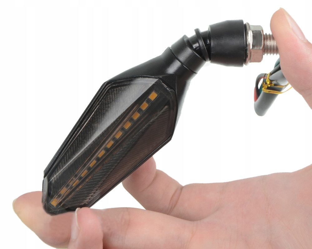 2X KIERUNKOWSKAZ LED MOTOCYKLA QUADA HOMOLOGACJA Dopasowanie do pojazdu produkt uniwersalny