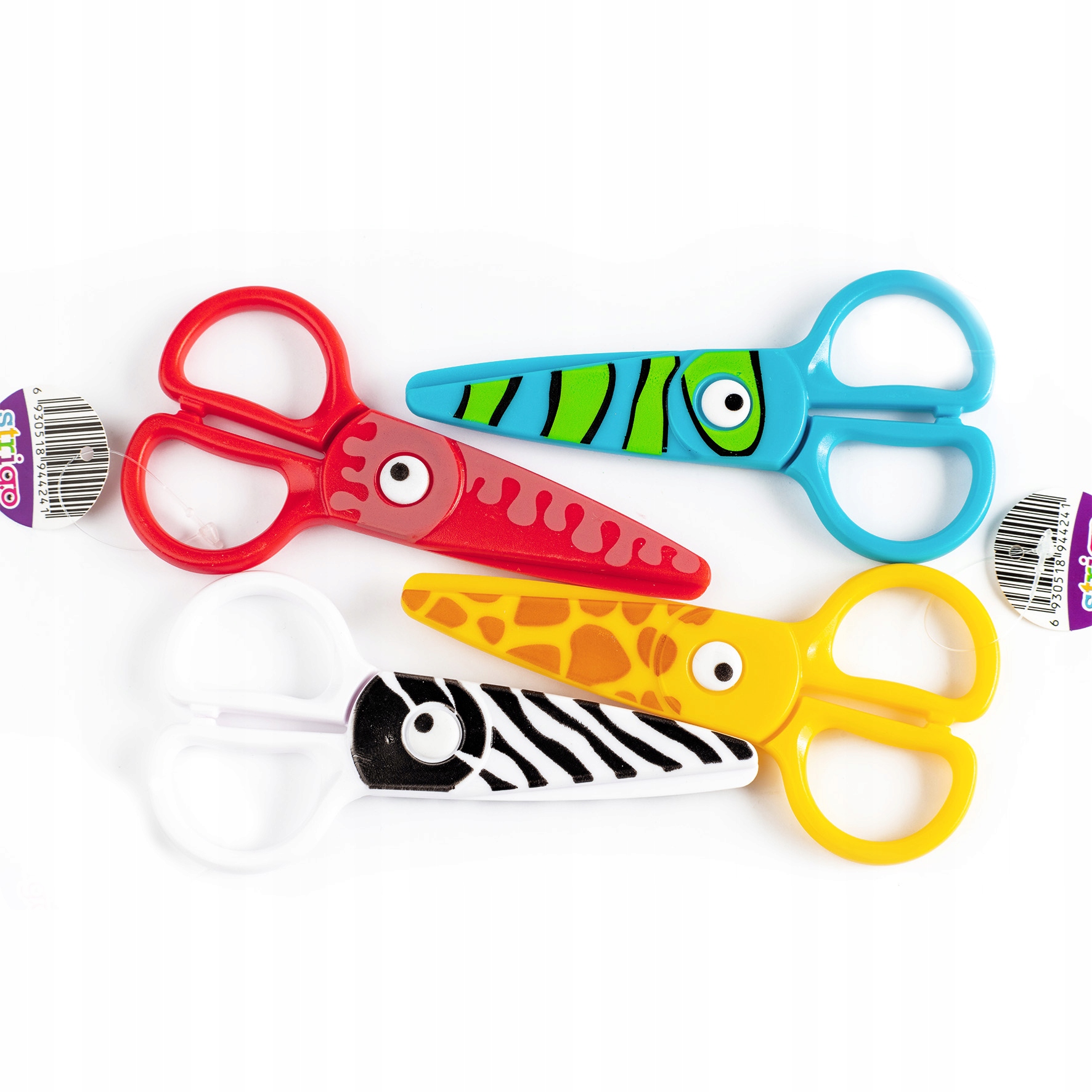 Nożyczki bezpieczne Strigo 8 cm PLASTIKOWE