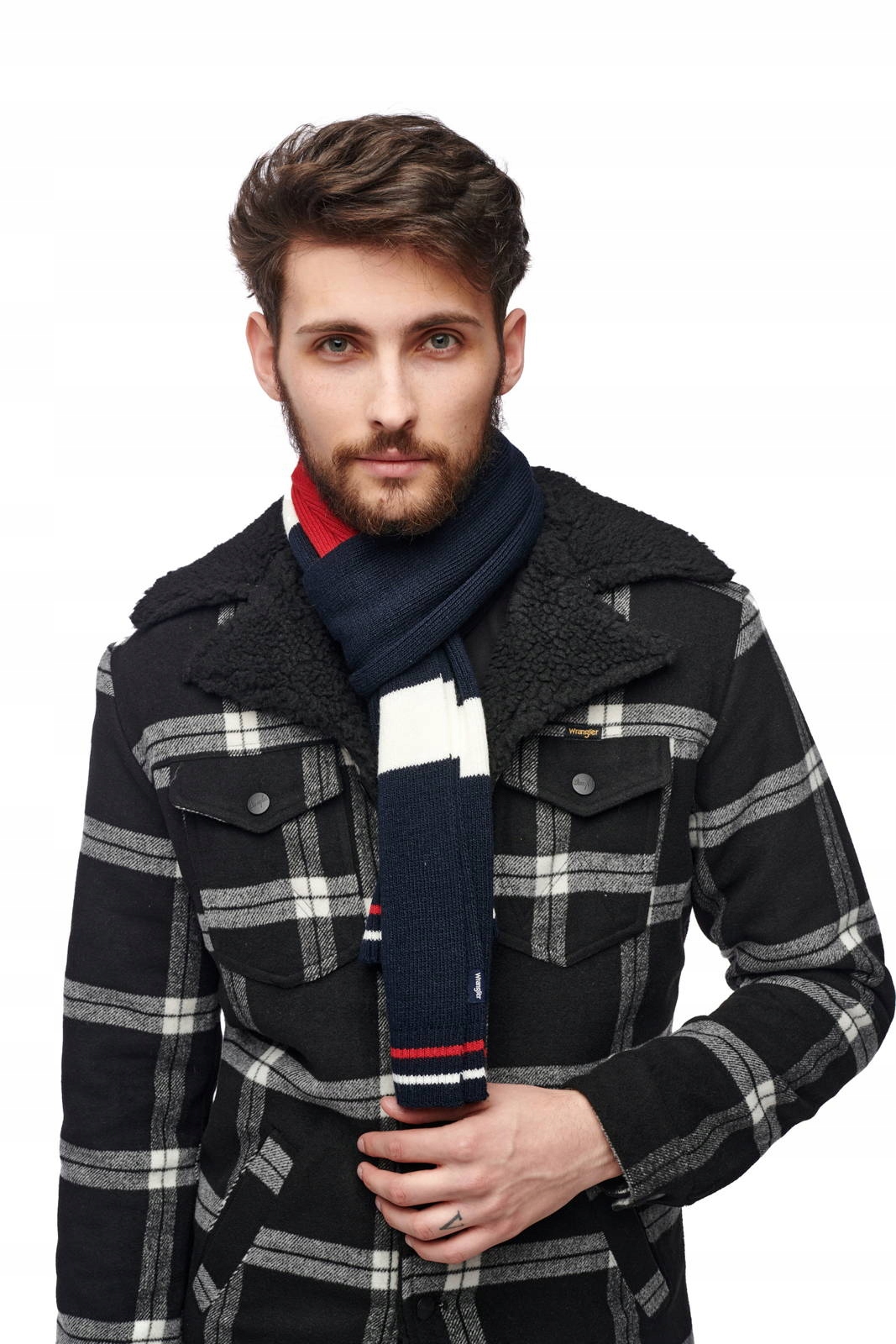 

Wrangler Band Scarf Blue Depths W0M2UHXJY