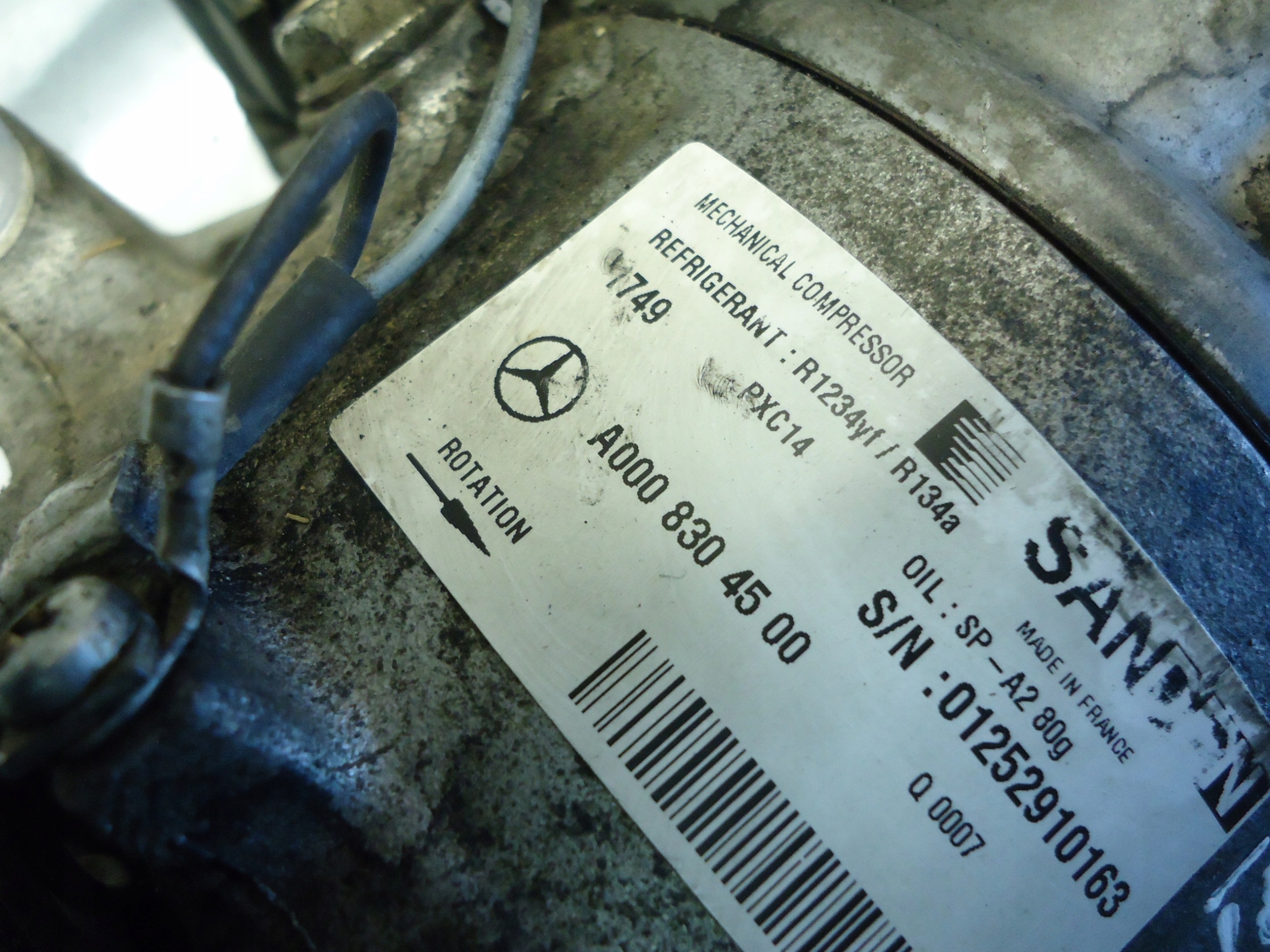 MERCEDES SPRINTER W907 Klimakompressor klimaanlage A0008304500