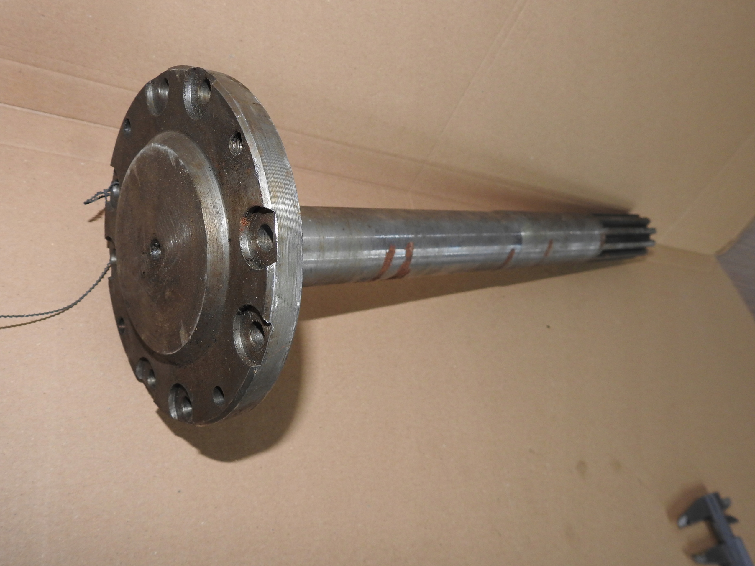 półoś napędowa 10 frezów wózek widłowy Rak Numer katalogowy części półośRak10frezów