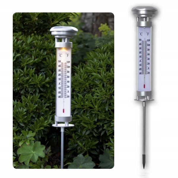 

Solarny Termometr ogrodowy dekoracja Ogród 57 CM