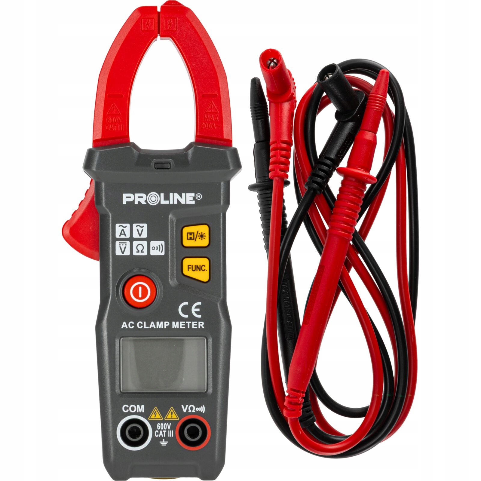Univerzální Klešťový Měřič 600V, Ce, Proline