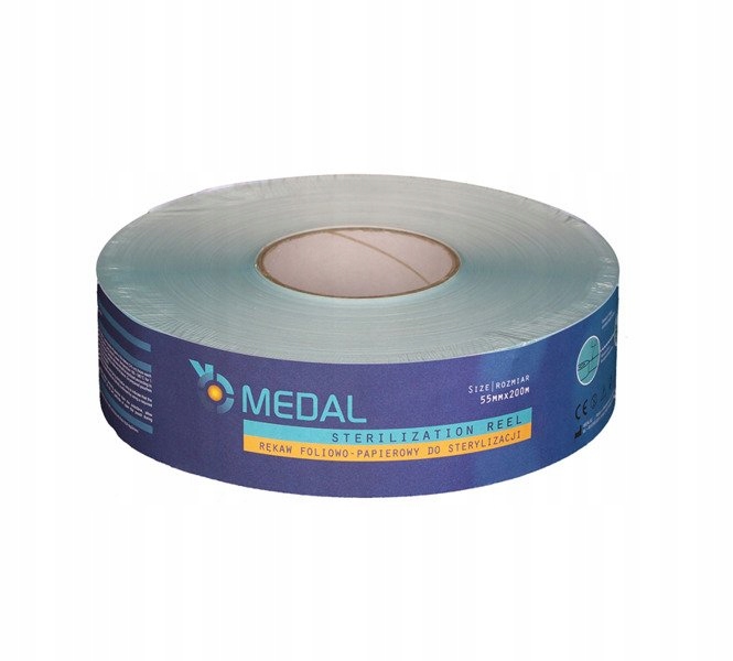 

Rękaw Do Sterylizacji Medal 55x200m 1-Wskaźnikowy