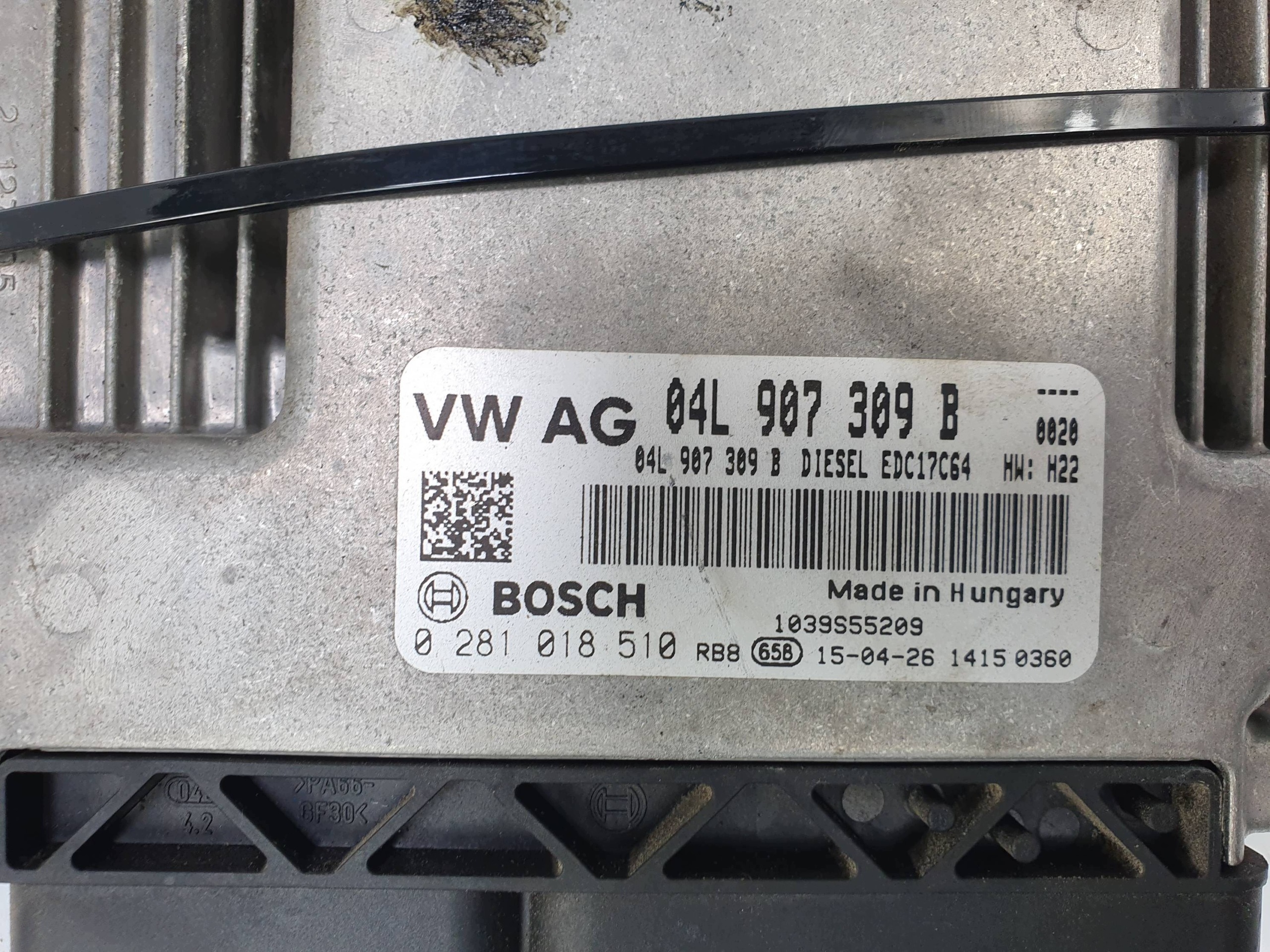 computer Motore ECU 04L907309B EDC17C64 SKODA OCTAVIA III