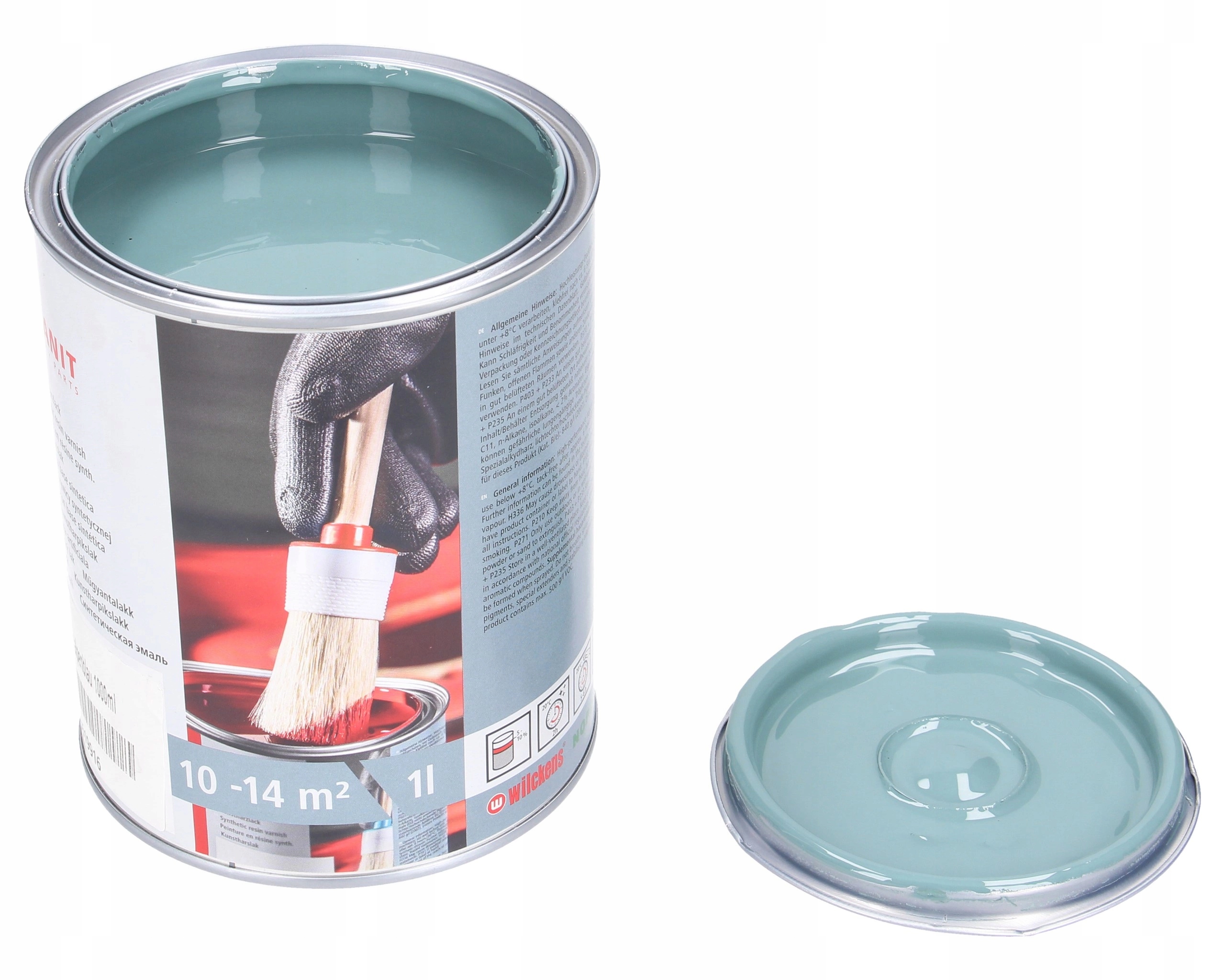 lak, barva Eicher modrá 1l Wilckens Granit