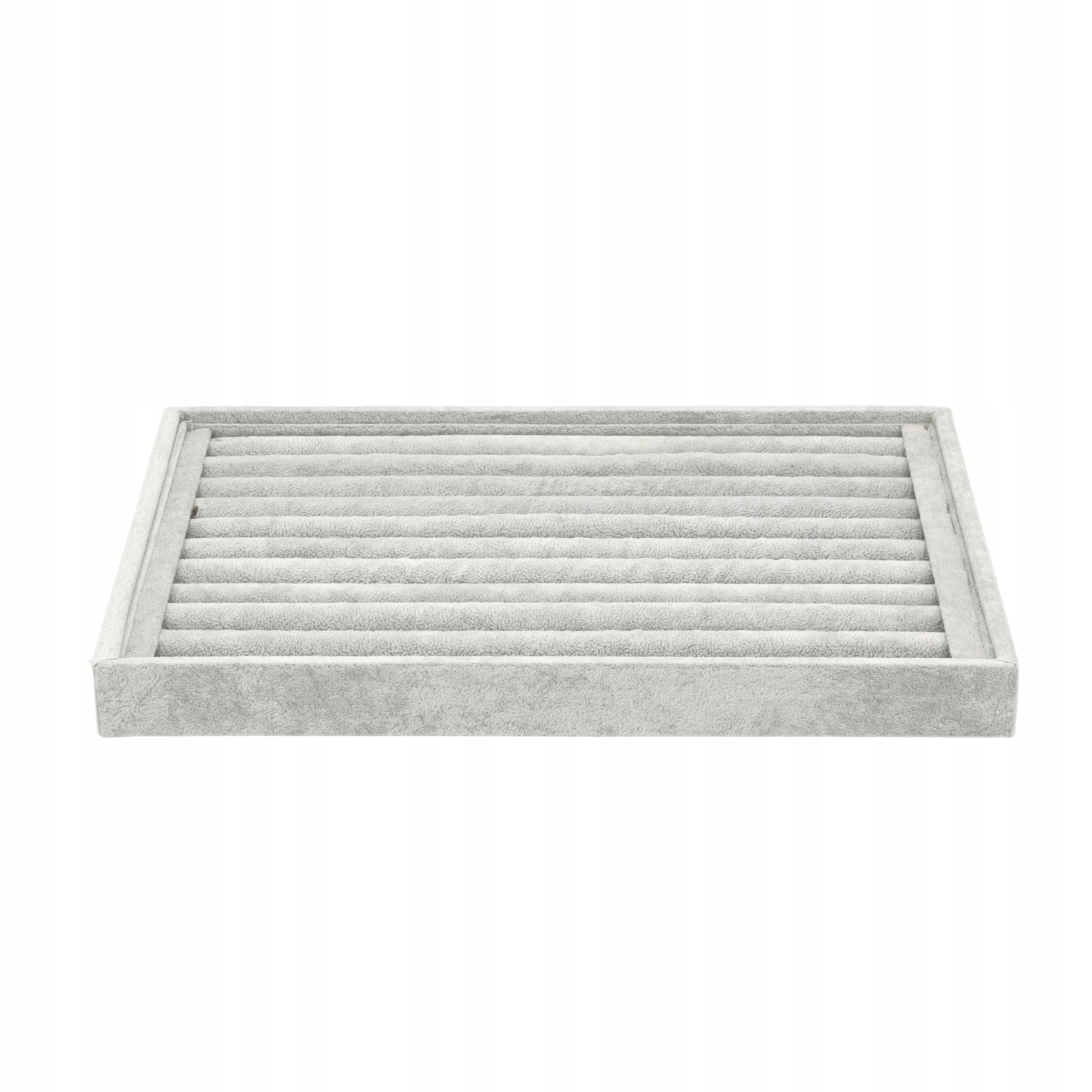 TACA EKSPOZYTOR PUDEŁKO NA PIERŚCIONKI KOLCZYKI BIŻUTERIĘ ELEGANCKA ETUI Y3 Materiał inny