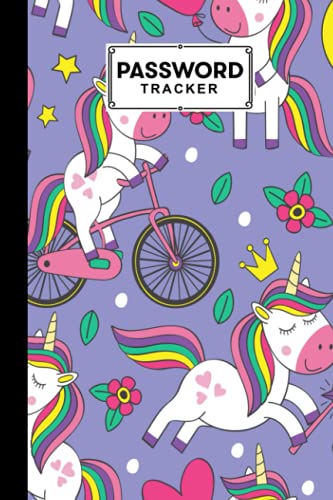 Weis, Veit Password Tracker: Unicorns Password Tracker, Password Book, Pass