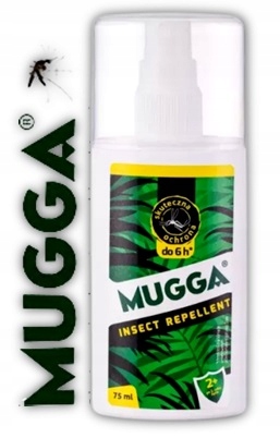 

Mugga Spray Deet 9,5% Na Komary Kleszcze 75ML 2+