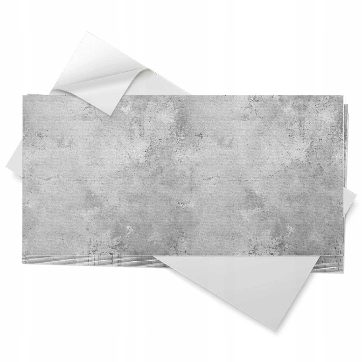 Sada Pvc vinylových dlaždic 10 ks 40x20 cm Textura betonu s ryskami