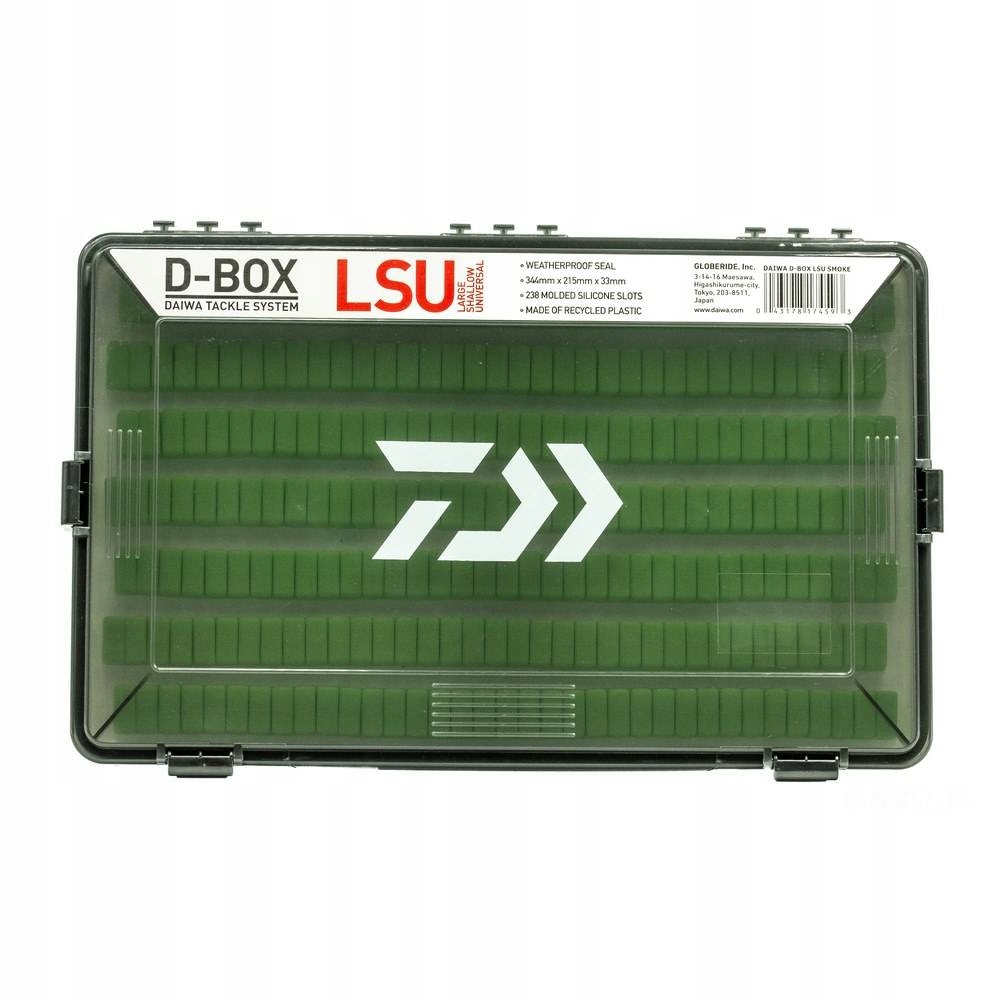 Daiwa pudełko D-Box LSU Smoke Jighead 34,4x21,5x3,3cm EAN (GTIN) 043178174593