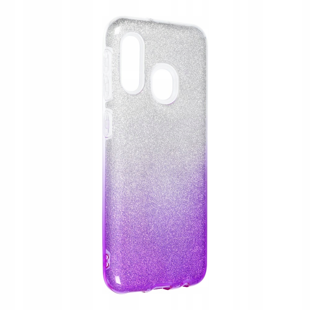 

Futerał do Samsung Galaxy A20E transparent/fiolet