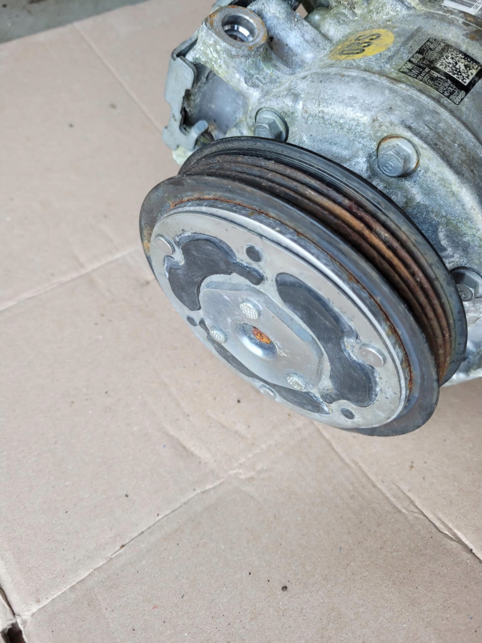 компрессор кондиционера Audi A8 4N A7 4K D5 3.0 tdi