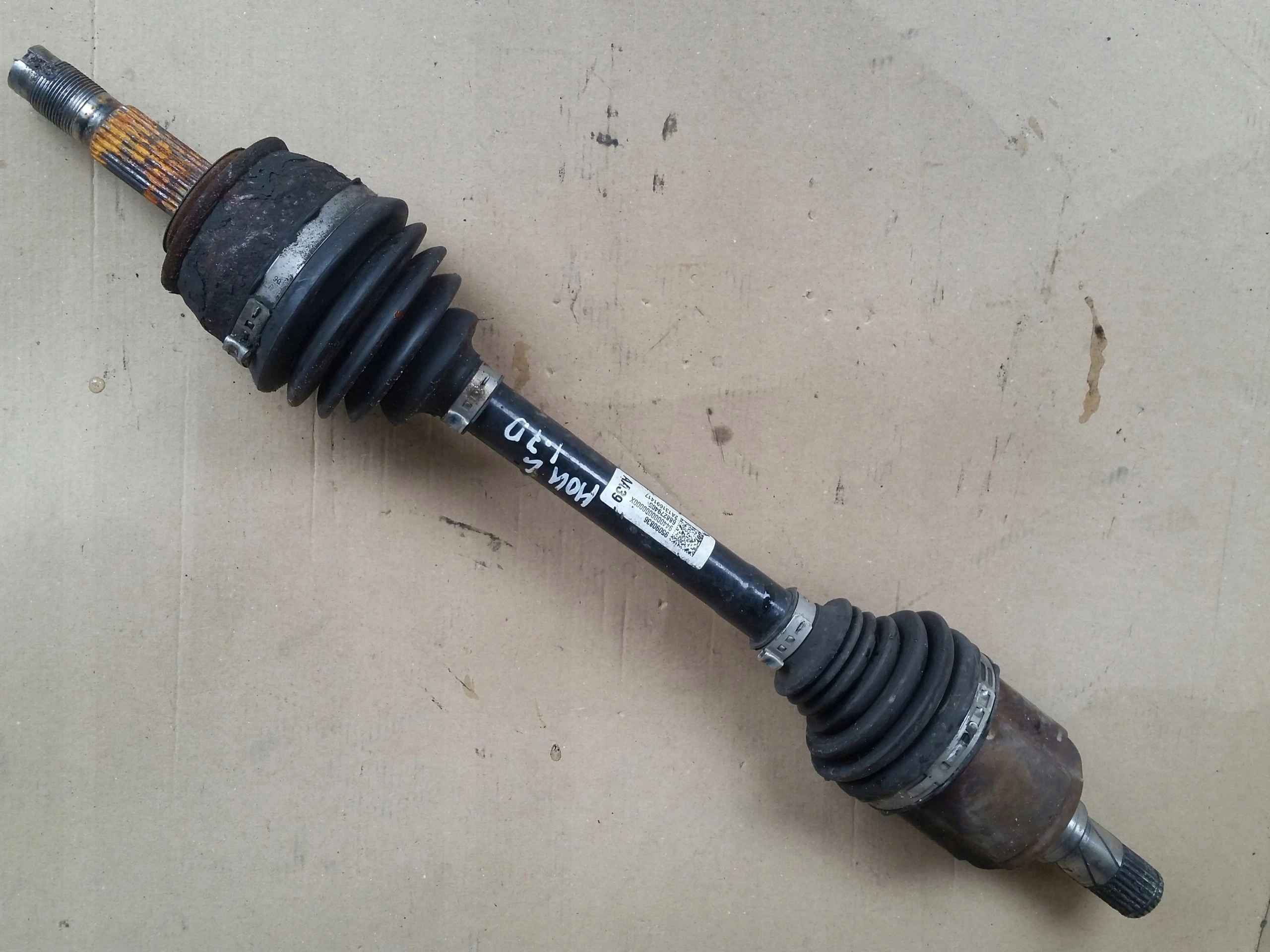 semi-axis left 95090836 AA39 OPEL MOKKA 1.6 / 1.7CDTI